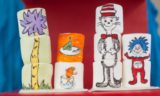 (DELIGHTFUL) DR. SEUSS THING 1 AND THING 2 TWIN BIRTHDAY PARTY IDEAS