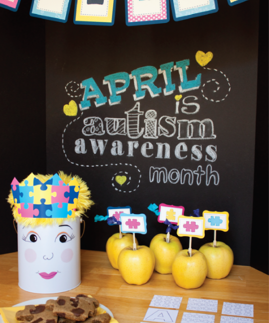 AN APPLE A DAY FOR AUTISM AWARENESS