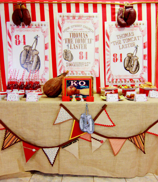 A KNOCKOUT BOXING PARTY