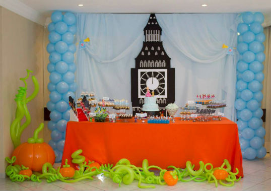 CINDERELLA PARTY DESSERT TABLE