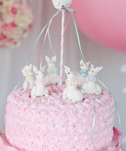 EASTER BUNNY MAY POLE PARTY