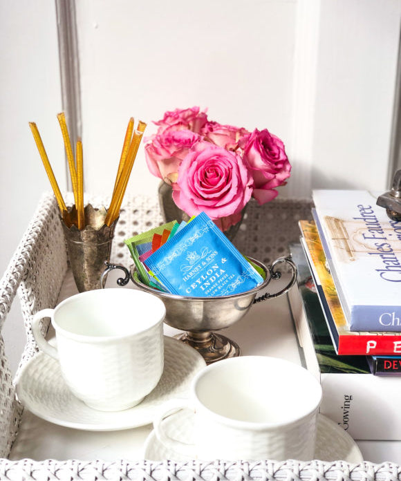 champagne brunch with tea also served in loving cup