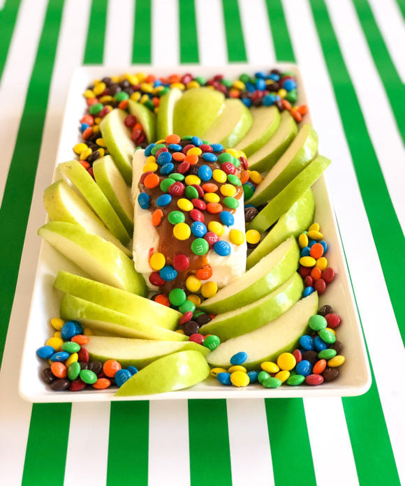 cream cheese caramel candy apple dip