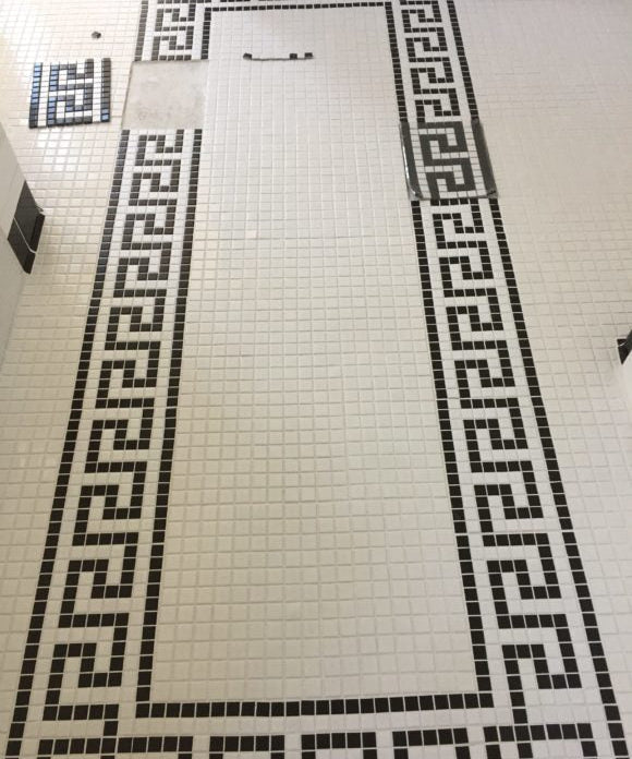 one-room-challenge-party-wagon-greek-key-tile-floor-2