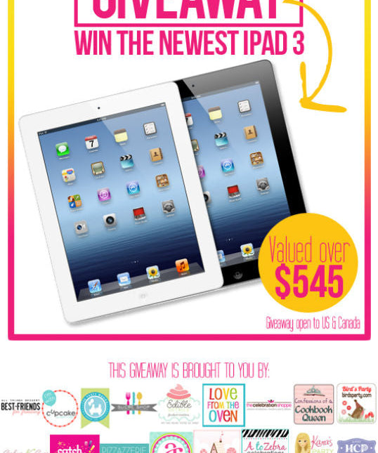 {GIVEAWAY} IPAD3 - ENTER FOR A CHANCE TO WIN