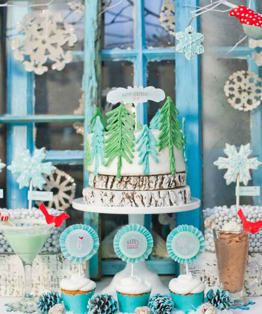 WHIMSICAL WINTER WONDERLAND BIRTHDAY