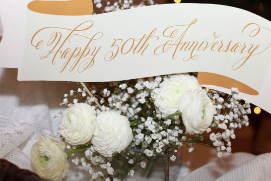 50th WEDDING ANNIVERSARY PARTY