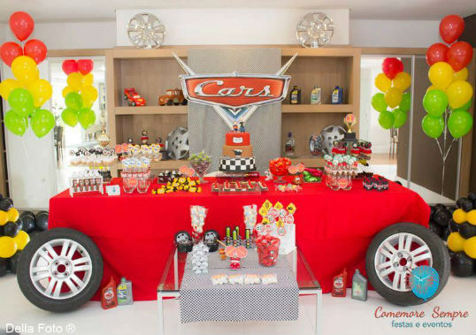 CARS THEMED BIRTHDAY PARTY IDEAS