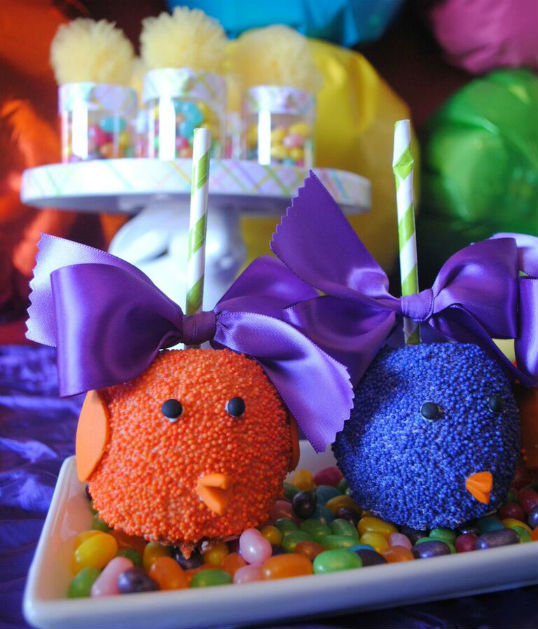 BRIGHT AND BOLD EASTER PARTY IDEAS- SPRING BIRTHDAY PARTY IDEAS