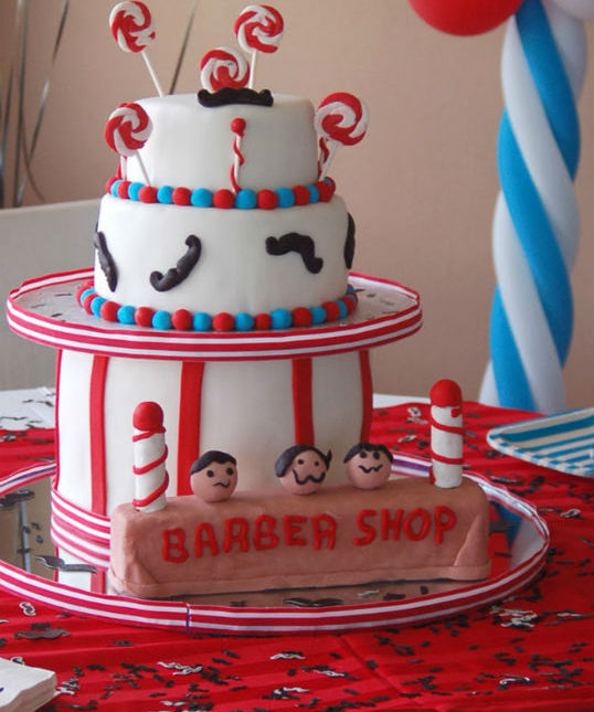 BARBER SHOP BIRTHDAY PARTY IDEAS ~ MARVELOUS MUSTACHE BASH