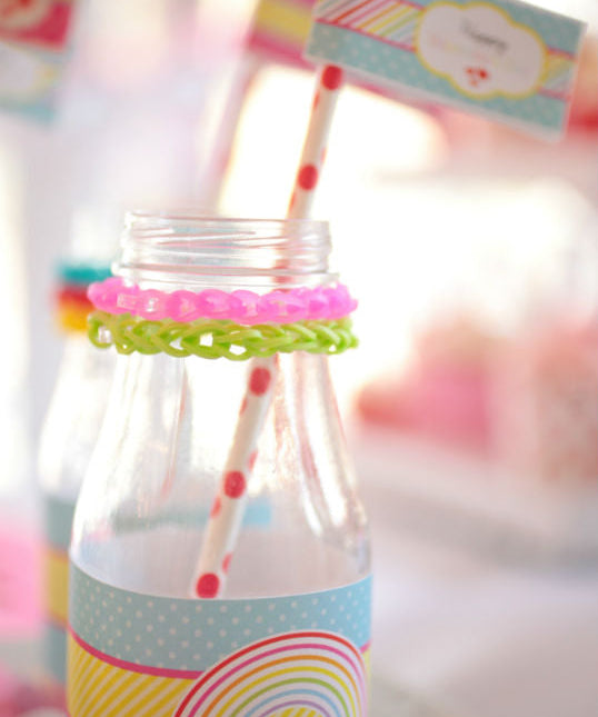 RAINBOW LOOM VALENTINE'S DAY AND BIRTHDAY PARTY IDEAS