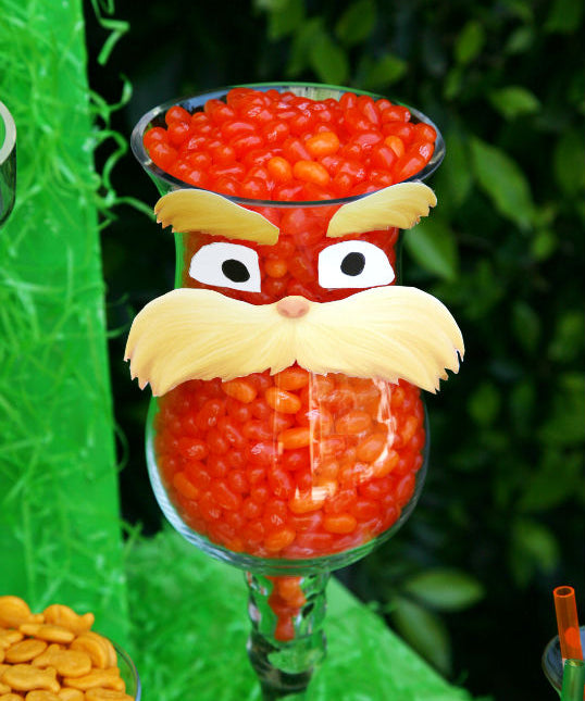 THE LORAX CANDY TABLE