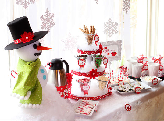 CANDY CHRISTMAS COCOA BAR