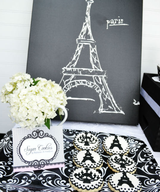 TRES CHIC ~ AFTERNOON TEA PARTY IN PARIS