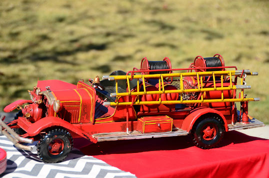 FIRE TRUCK BIRTHDAY PARTY
