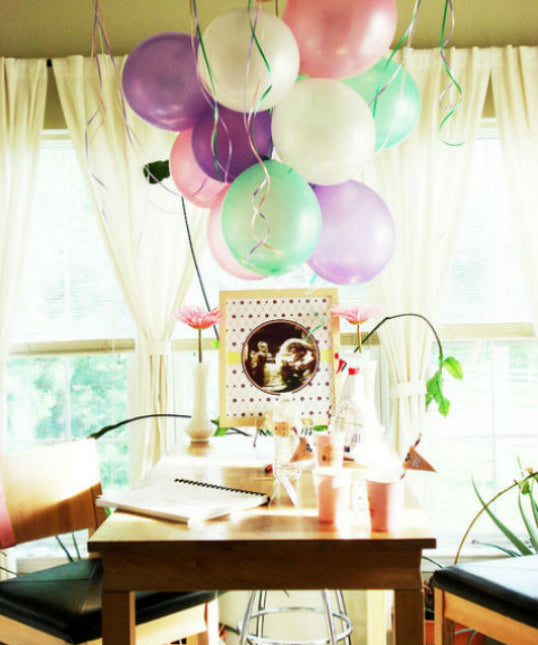 BEAUTIFUL BABY GIRAFFE SHOWER