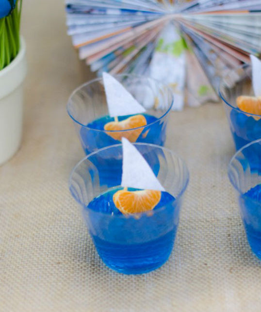 SAILING ON A JELLO OCEAN