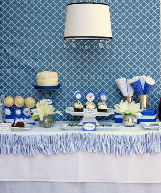 kentucky tailgate tablescape