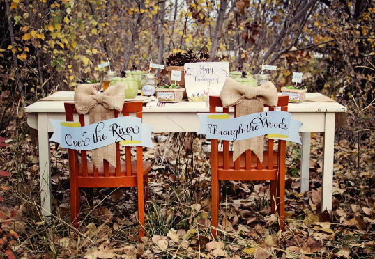 THROUGH THE WOODS THANKSGIVING