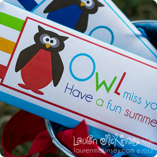 OWL MISS YOU (Teacher Gifts)