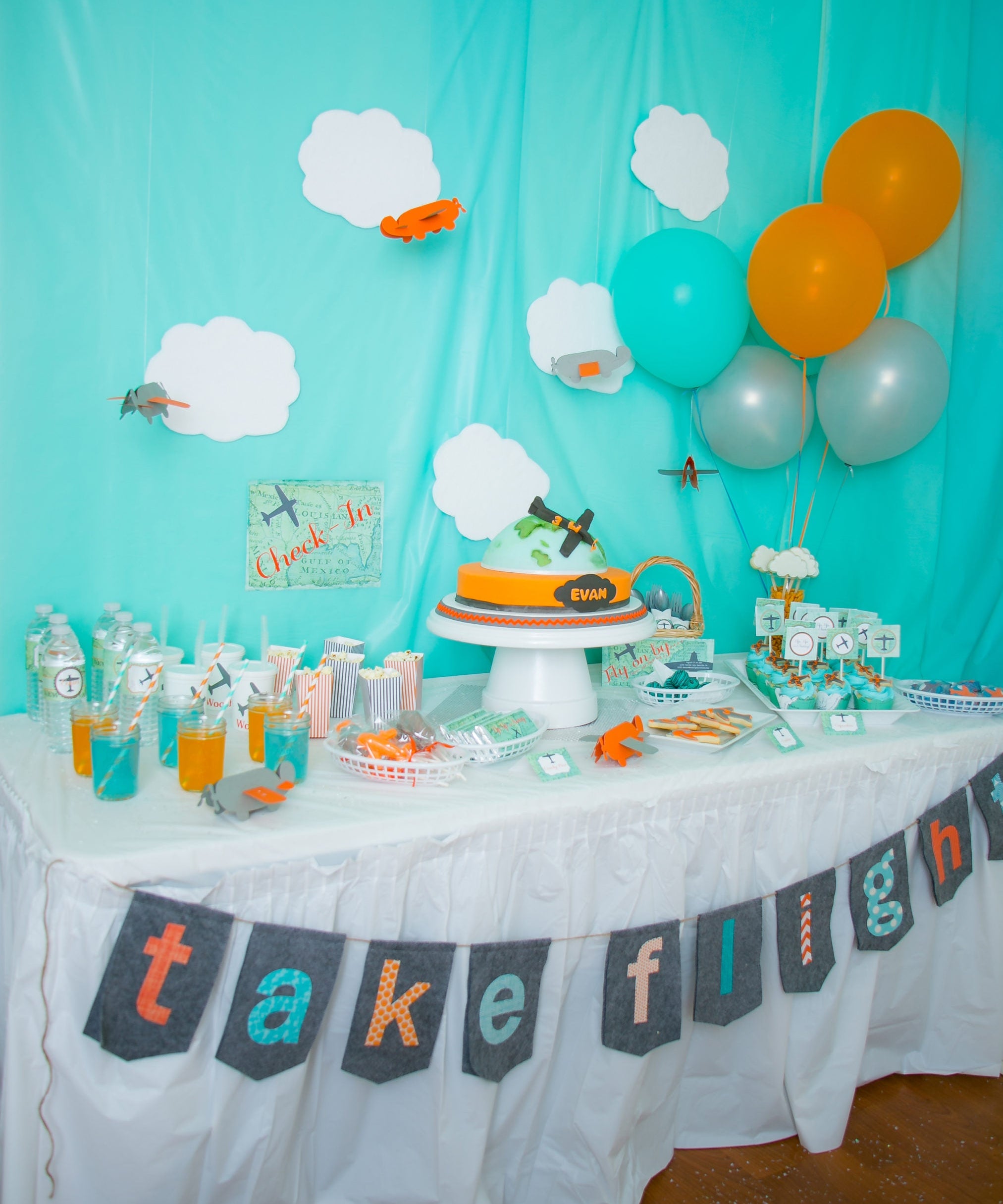 Airplane Birthday Party
