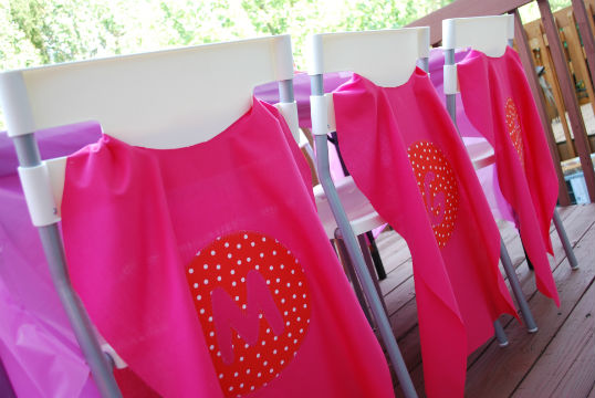 {PINK AND ORANGE} SUPER GIRL