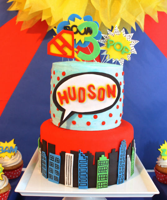 SUPERHERO BIRTHDAY