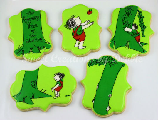 THE GIVING TREE Cookies ~ Teacher Gift Idea