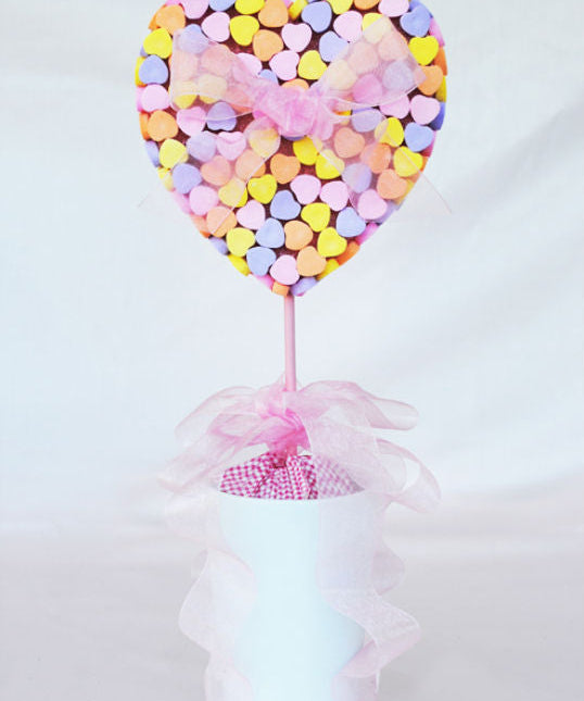 CANDY HEART TOPIARY