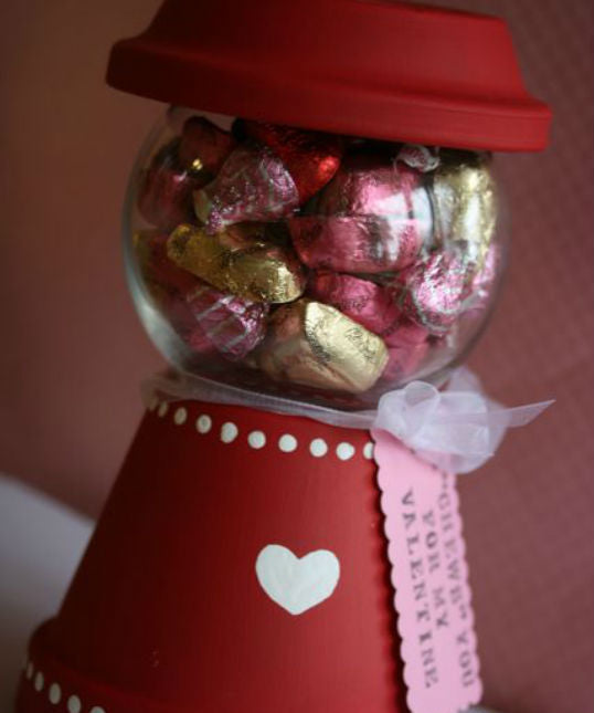 VALENTINE GUMBALL MACHINE