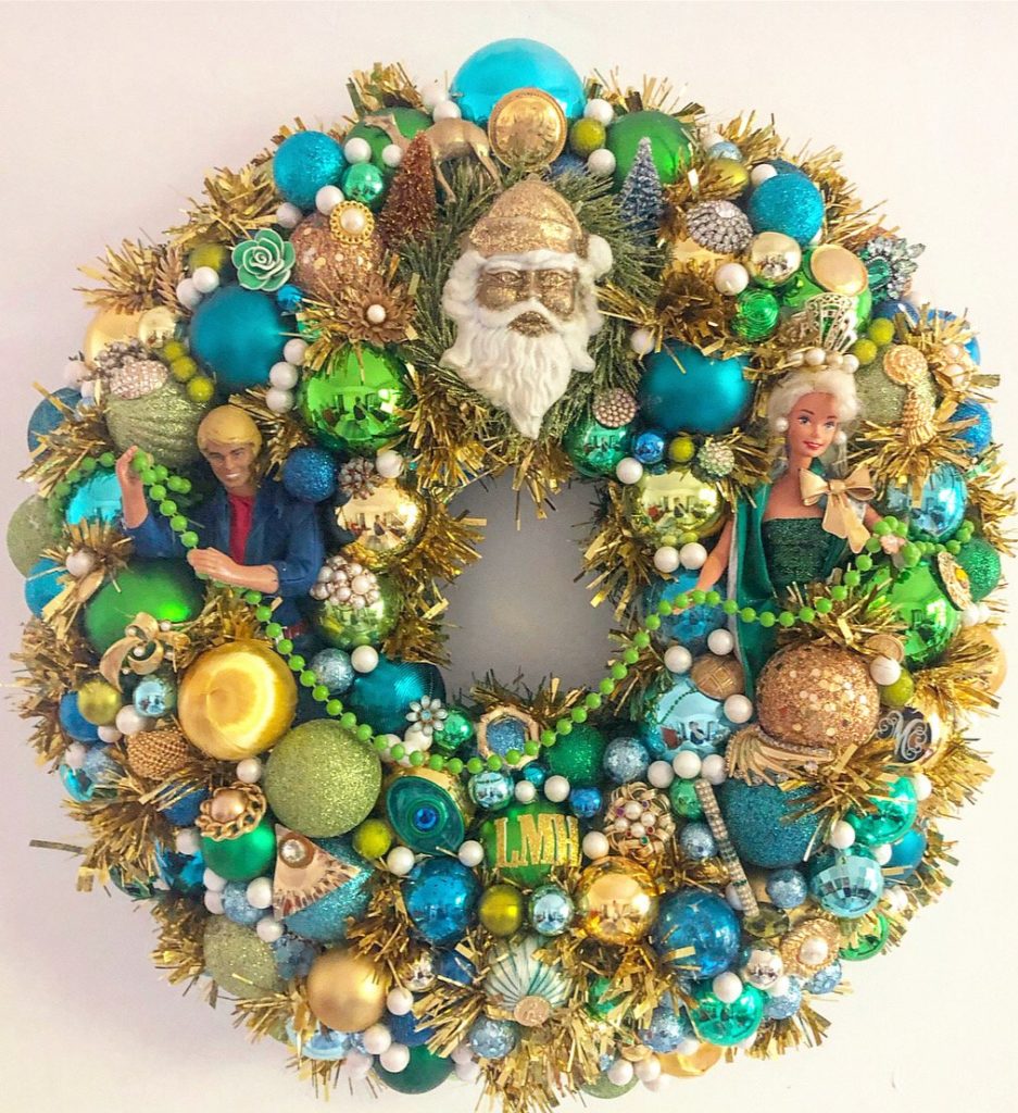 barbie and ken wreath by parker kennedy living
