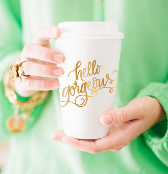 Hello Gorgeous Cup by Natalie Chang