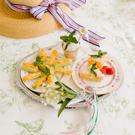 Kentucky Derby table setting