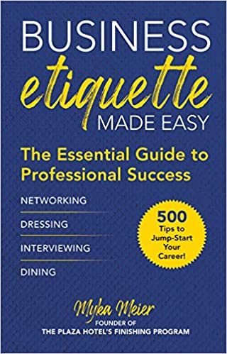 business etiquette made easy book cover