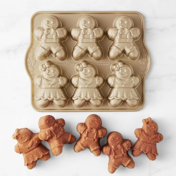 Gingerbread Cakelet Pans from Julie McAllister Cakes
